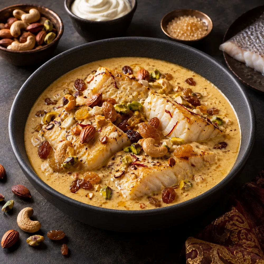 Merluza Shahi Korma — imagen ilustrativa