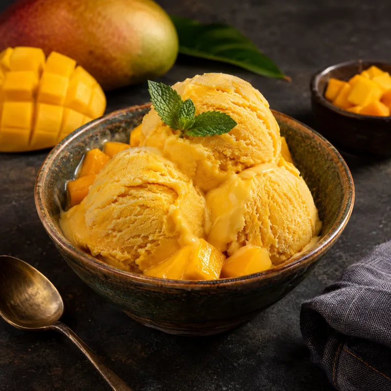 Helado de Mango Artesanal — imagen ilustrativa